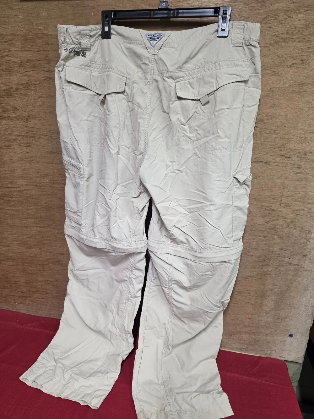 Columbia Omni Shade Men's Convertible Cargo Pants - Casual Outdoor Wear 40x30